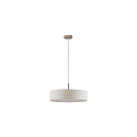 Pendelarmatuur TIM � 50CM up down, met diffuser E27 IP20, nikkel mat dimbaar