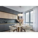 Brumberg Pendelarmatuur TIM � 50CM up down, met diffuser E27 IP20, nikkel mat dimbaar