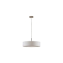 Pendelarmatuur TIM � 50CM up down, met diffuser E27 IP20, nikkel mat dimbaar