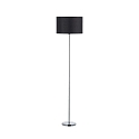 Staande lamp met lampenkap E27, rood, wit dimbaar