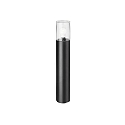 Lichtpaal COOQUEE E27 IP65, zwart, transparant