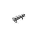 panel spot WALLWASHER IP66, titanium dimmable