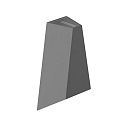 Brumberg outdoor wall luminaire EREBIA up / down, switchable LED IP54, grey 
