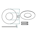 Brumberg Adapter, wit