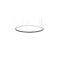 pendant luminaire ANDROS OUT � 180CM DALI controllable IP20, powder coated, black matt dimmable