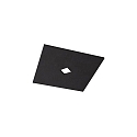 acoustical element SILENTIUM (SMOOTH) 89.5CM square, symmetrical, black