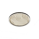 acoustical element SILENTIUM (STRUCTURE) FOR BIRO40 / 3.5CM / 75CM round, creme