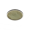acoustical element SILENTIUM (STRUCTURE) FOR BIRO40 / 3.5CM / 100CM round, sage green