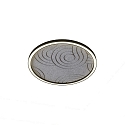 acoustical element SILENTIUM (STRUCTURE) FOR DEVON / 3.5CM / 120CM round, grey