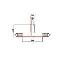 Brumberg 3-fase T-connector