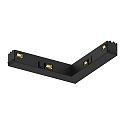 L-connector PEPA HIGH + FLAT - 90� elektrisch, zwart