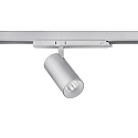 Railspots TRAXX MINI rond, roteerbaar, schakelbaar LED IP20, zilver 