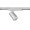 Railspots TRAXX MAXI rond, roteerbaar, schakelbaar LED IP20, zilver 
