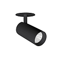 Spot TRAXX MINI rond, draaibaar, roteerbaar, schakelbaar LED IP20, zwart 