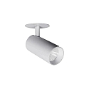Spot TRAXX MIDI draaibaar, roteerbaar, direct IP20, zilver dimbaar