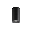 Opbouw armatuur TRAXX MAXI rond, direct IP20, zwart dimbaar