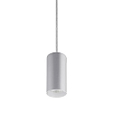 Pendelarmatuur TRAXX MICRO rond, schakelbaar LED IP20, zilver 