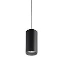 Pendelarmatuur TRAXX MINI rond, schakelbaar LED IP20, zwart 