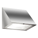Wandarmatuur voor buitenshuis AQUA PLAY down IP44, rvs 