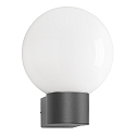 outdoor wall luminaire AQUA BALL round E27 IP44, anthracite 