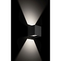 CMD Creative Metalldesign Outdoor LED wall luminaire, 2-side beam, adjustable beam angle, 12W 3000K