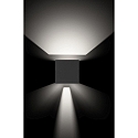 CMD Creative Metalldesign Outdoor LED wall luminaire, 2-side beam, adjustable beam angle, 12W 3000K
