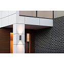 CMD Creative Metalldesign Wandarmatuur voor buitenshuis 20CM up down, hoog IP65, antraciet 