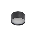 Plafondarmatuur voor buiten � 9CM rond, CCT Switch, met diffuser IP44, antraciet, gepoedercoat