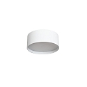 Plafondarmatuur voor buiten � 12CM rond, CCT Switch, met diffuser IP44, gepoedercoat, wit