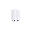 Plafondarmatuur voor buiten � 9CM CLEAR rond, CCT Switch IP65, gepoedercoat, wit