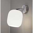 Wandarmatuur MUREA draaibaar, roteerbaar E27 IP20, aluminium, mat, opaalwit dimbaar