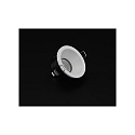  Kapego recessed ceiling ring, Mizar I, voltage constant, 12V AC / DC, GU5.3 / MR16, 35W, matt white