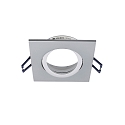 Plafondinbouwarmatuur SAMSOLA hoekig, draaibaar GU10 / GU5.3, aluminium mat dimbaar