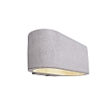 Concrete wall luminaire ATRIA, G9 max. 25W