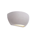 Concrete wall luminaire NETITO II, E14 max. 25W