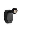 reading lamp CAN TILT ROUND BASE MIX'N MATCH 1/3 round, with switch, without shade, cardanic swivelling GU10 IP20, black 