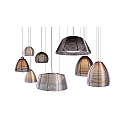 Deko-Light Pendelarmatuur FILO BALL G9 IP20, zilver