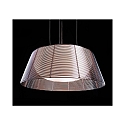 Deko-Light Pendelarmatuur FILO SAT E27 IP20, zilver