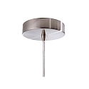 Deko-Light Pendant luminaire BELL, 100W, E27, 220-240V, IP20, satined silver