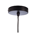 Deko-Light Pendelarmatuur BELL E27 IP20, zwart, wit