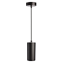 pendant luminaire LUCEA 15 IP20, transparent, deep black dimmable