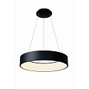 pendant luminaire SCULPTORIS 60 CCT DIM CCT Switch, ring shape IP20, mat, deep black dimmable