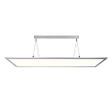 Deko-Light Pendelarmatuur LED PANEL hoekig IP40, wit aluminium dimbaar