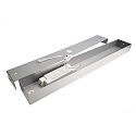 Deko-Light Pendelarmatuur LED PANEL hoekig IP40, wit aluminium dimbaar