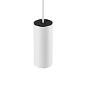 Deko-Light pendant luminaire CAN 150 down, cylindrical, direct GU10 IP20, white