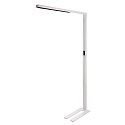 Deko-Light Staande lamp OFFICE ONE THREE MOTION met sensor IP20, wit dimbaar