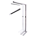 Deko-Light Staande lamp OFFICE ONE THREE MOTION met sensor IP20, wit dimbaar