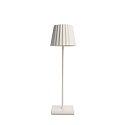 Deko-Light battery table lamp SHERATON II dimmable IP54, white dimmable