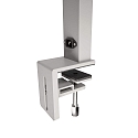 Deko-Light Tafelarmatuur OFFICE THREE STANDARD MOTION up down, met sensor, met aanraakdimmer IP20, wit aluminium dimbaar