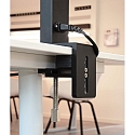 Deko-Light table lamp OFFICE THREE STANDARD MOTION up / down, with sensor, with touch dimmer IP20, deep black dimmable